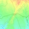 Mappa topografica Naraingarh, altitudine, rilievo