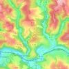 Mappa topografica Streitholz, altitudine, rilievo