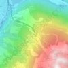 Mappa topografica Les Charmettes, altitudine, rilievo
