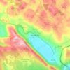 Mappa topografica Mira de Aire, altitudine, rilievo