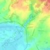 Mappa topografica Les Quins, altitudine, rilievo