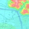 Mappa topografica Monbusc, altitudine, rilievo