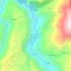 Mappa topografica Jatumpampa de Huayllay, altitudine, rilievo