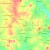 Mappa topografica Magadi, altitudine, rilievo