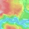 Mappa topografica Il Spir, altitudine, rilievo