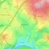 Mappa topografica Benterode, altitudine, rilievo