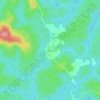 Mappa topografica Bindoumba, altitudine, rilievo