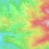 Mappa topografica Nayemont, altitudine, rilievo
