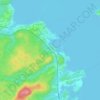 Mappa topografica Ketepec, altitudine, rilievo