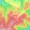 Mappa topografica Fays-Famenne, altitudine, rilievo
