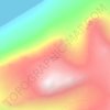 Mappa topografica Ilimmaasaq, altitudine, rilievo