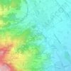 Mappa topografica Sette, altitudine, rilievo
