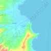Mappa topografica Bugaan East, altitudine, rilievo