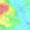 Mappa topografica La Cirois, altitudine, rilievo