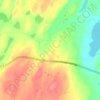 Mappa topografica Monchy, altitudine, rilievo