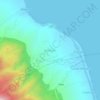 Mappa topografica Benhaan, altitudine, rilievo