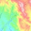 Mappa topografica Malalim, altitudine, rilievo
