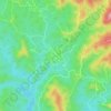 Mappa topografica Belance, altitudine, rilievo