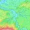 Mappa topografica Wörnsmühl, altitudine, rilievo