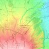 Mappa topografica GMA, altitudine, rilievo