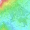 Mappa topografica Rivetti, altitudine, rilievo