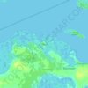 Mappa topografica Faza, altitudine, rilievo