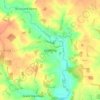 Mappa topografica Sweffling, altitudine, rilievo