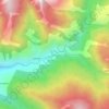 Mappa topografica Jamroli, altitudine, rilievo
