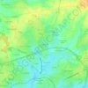 Mappa topografica Fief Nouveau, altitudine, rilievo