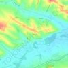 Mappa topografica Lazimont, altitudine, rilievo
