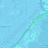 Mappa topografica Oud-Reeuwijk, altitudine, rilievo