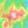 Mappa topografica Viadotto Pantanelle, altitudine, rilievo