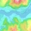 Mappa topografica Astariz, altitudine, rilievo