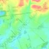 Mappa topografica Weaversville, altitudine, rilievo