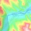 Mappa topografica Unión Mantaro, altitudine, rilievo