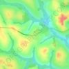 Mappa topografica Gadji, altitudine, rilievo