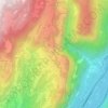 Mappa topografica Spiazzi, altitudine, rilievo