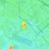 Mappa topografica Monte Stella, altitudine, rilievo