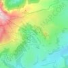 Mappa topografica Super Besse, altitudine, rilievo