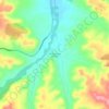 Mappa topografica Piquera de San Esteban, altitudine, rilievo