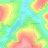 Mappa topografica Можайское, altitudine, rilievo