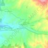 Mappa topografica Torres del Obispo, altitudine, rilievo