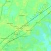 Mappa topografica Duttapukur, altitudine, rilievo