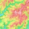 Mappa topografica Arnzhäuschen, altitudine, rilievo