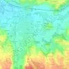Mappa topografica Les Clayes, altitudine, rilievo
