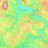 Mappa topografica Ringgau, altitudine, rilievo