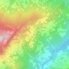Mappa topografica Villora, altitudine, rilievo