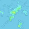 Mappa topografica Kerroland, altitudine, rilievo