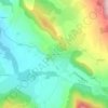Mappa topografica Seyne-les-Alpes, altitudine, rilievo