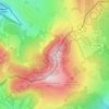 Mappa topografica Hohe Hölle, altitudine, rilievo